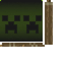 Texture for creeper banner!