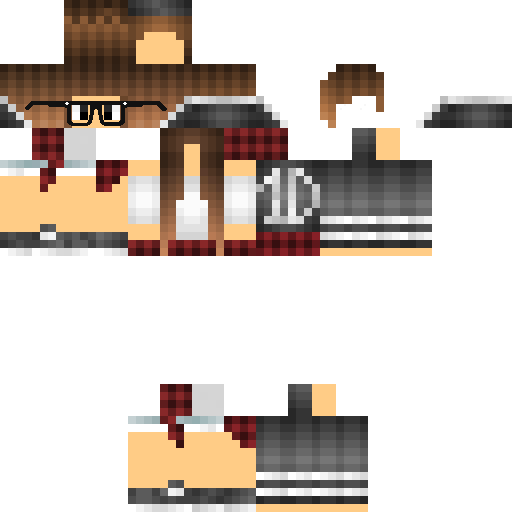 Texture for Girl with glasses