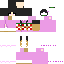 Texture for Nezuko With A Pink Regular Kimono