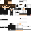 Texture for skin com a roupa do batman com mascara