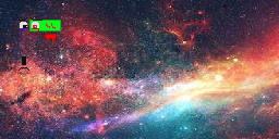Texture for Sad Half Zombie Galaxy Wolf