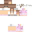 Texture for menina bonita de rosa