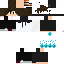 Texture for emo boy poder azul