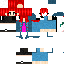 Texture for RoleType Frisk (SSJ God)