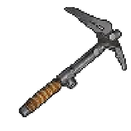 Texture for Ice ax from Rust