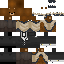 Texture for tuxedo bear