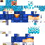 Texture for Mongolo ssj blue