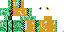 Texture for creeper cat