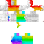 Texture for Ultra Alex (Light Steve x Rainbow Alex)