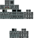 Texture for T-800 Endoskeleton (Pixel Gun 3D) Terminator, Evil, Killer, Robot, Assassin, Infiltrator