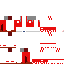Texture for Clover's red Forward To The Past suit (WOOHP).