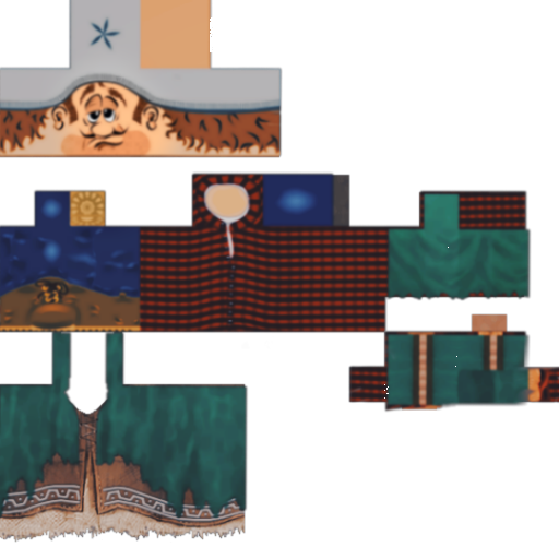 Texture for Nitwit. Villager