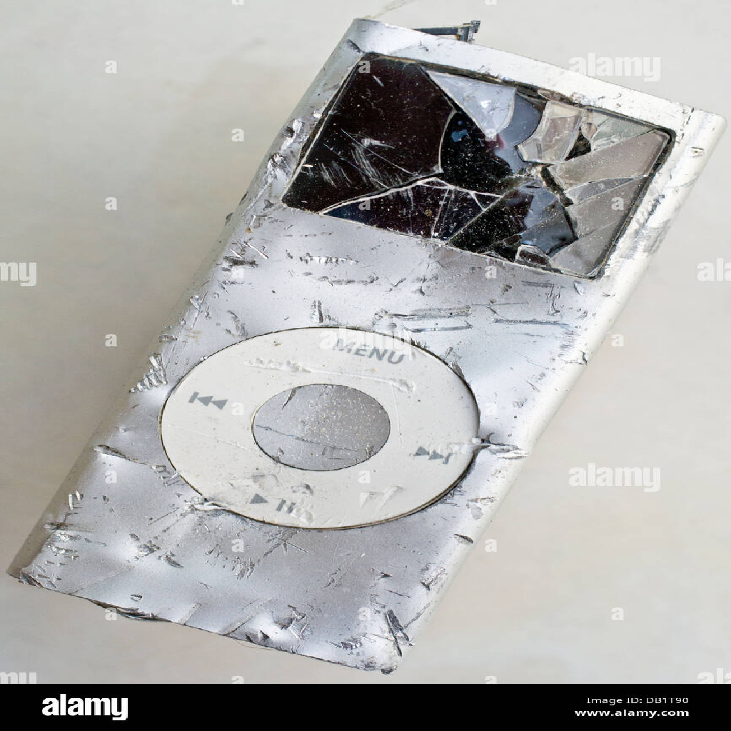 Texture for Smashed Mp3 Player