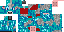 Texture for Blue eyed blue cow