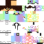 Texture for Suprik_UnicornCloudPyjama