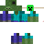 Texture for steve zombie with creeper mask