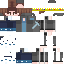 Texture for My Skin With Techno's Crown And A Sword