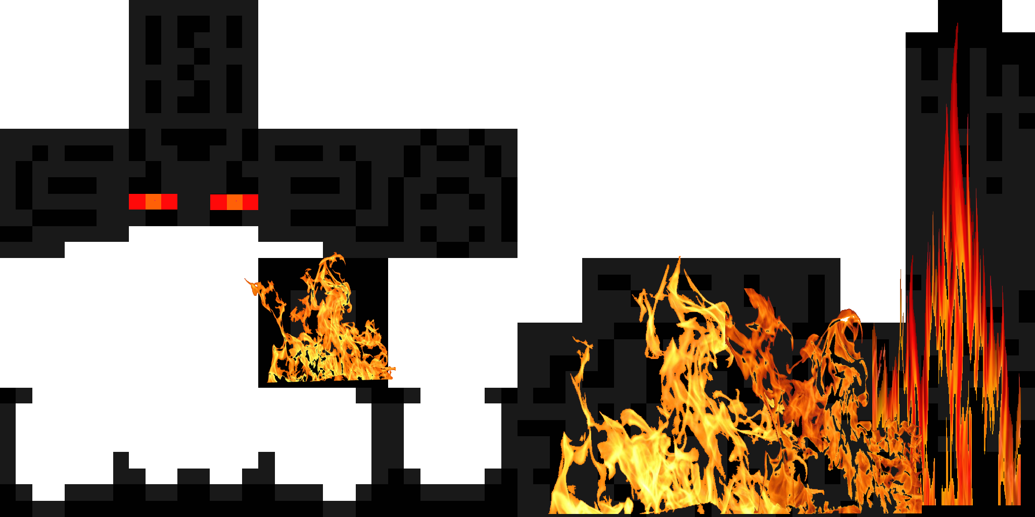 Texture for Fire enderman hd