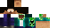 Texture for herobrine with cape