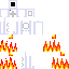 Texture for Wii music but its on fire