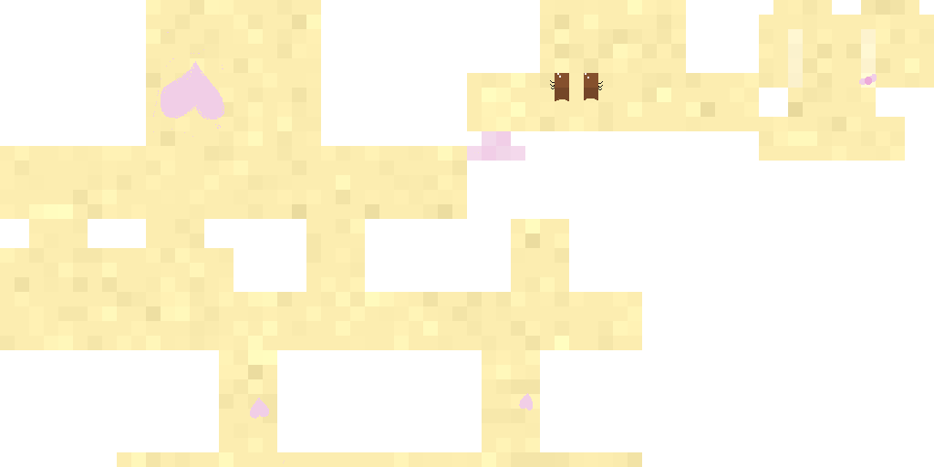 Texture for bunny girl hearts