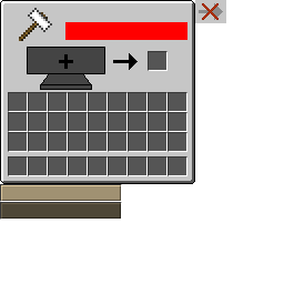 Texture for repair and better anvill container