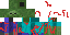 Texture for zombie sanglant