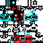 Texture for robot red-blue