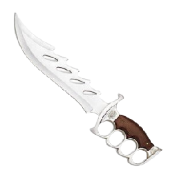 Texture for knife