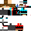 Texture for Red and Blue cool boy indonesia