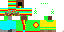 Texture for Rainbow Herobrine