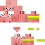 Texture for swimming pig