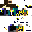 Texture for ailen ninja