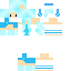 Texture for cute blue