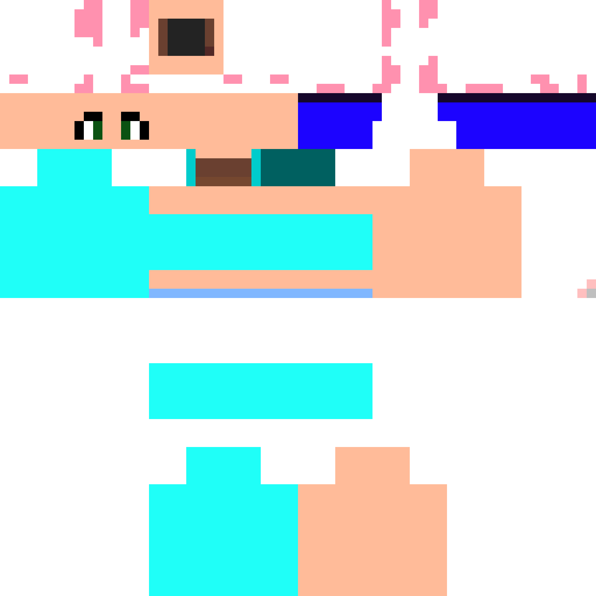 Texture for lightblue bandeau 