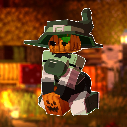Texture for Ender2435 Pickin Pumpkins girl Halloween  painting