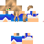 Texture for Jasmin modrá skin - ECF