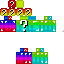 Texture for lucky block arcoiris
