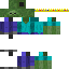 Texture for Zombie with Techno's Crown