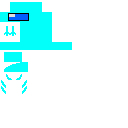 Texture for axolotl_cyan
