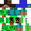 Texture for the man who turns in a creeper