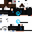 Texture for Moletom azul o segredo na floresta osnf