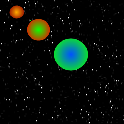 Texture for particlefield