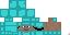 Texture for Steve full Diamond