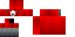 Texture for Red realistic sheep