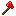Texture for hacha de diamante roja