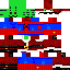 Texture for spooder tiger zombie xmas skin