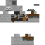 Texture for skeleton with a quiver bag