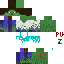 Texture for zombie-steve