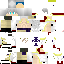 Texture for sans sr lovania barba branca skin
